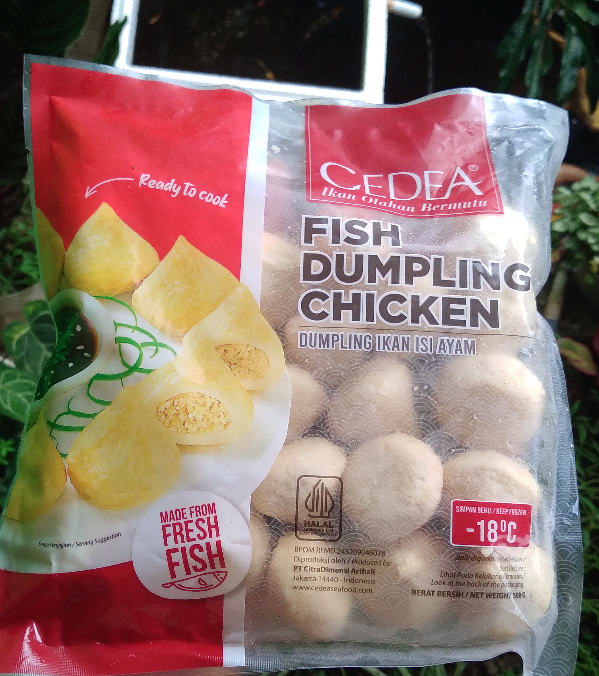 Dumpling Ayam Cedea 500gr