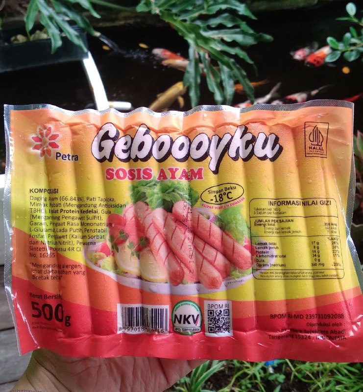 Sosis geboy M500 Pendek