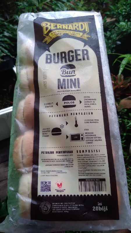 Roti Burger Mini Bernardi
