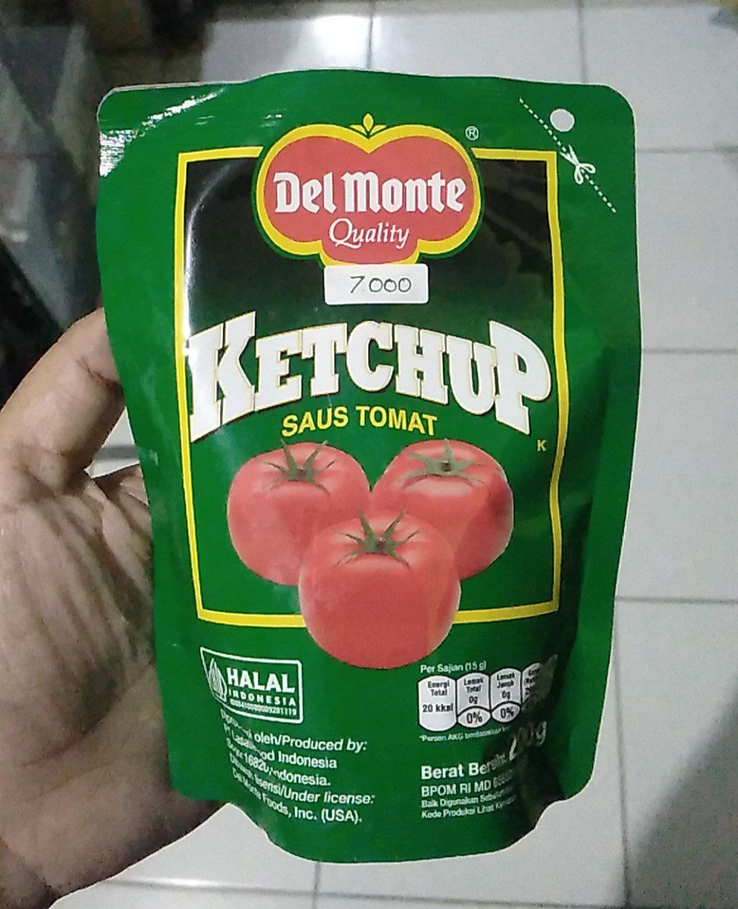 Saus Tomat Delmonte 200 Gram