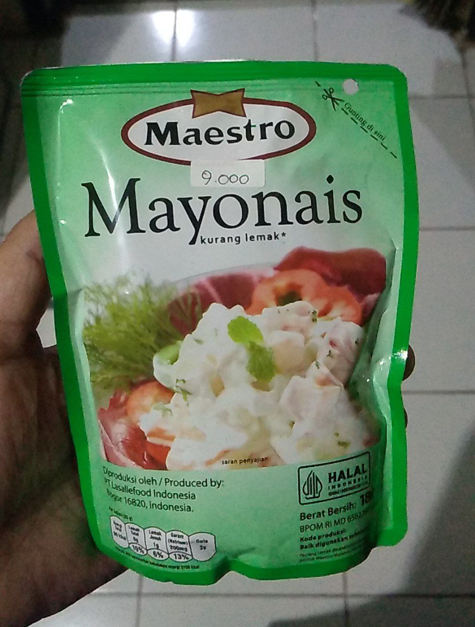 Mayonais 180 gram