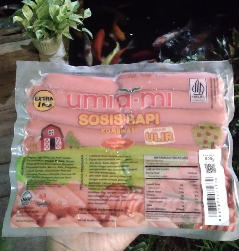 Sosis Umia mi 500Gram isi 20