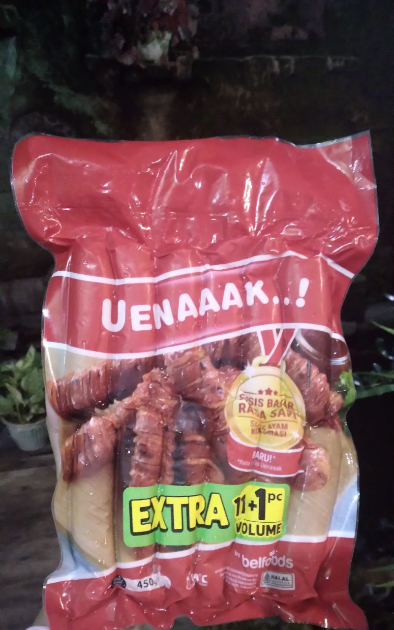 Sosis bakar ueeenaak belfoods 500gr