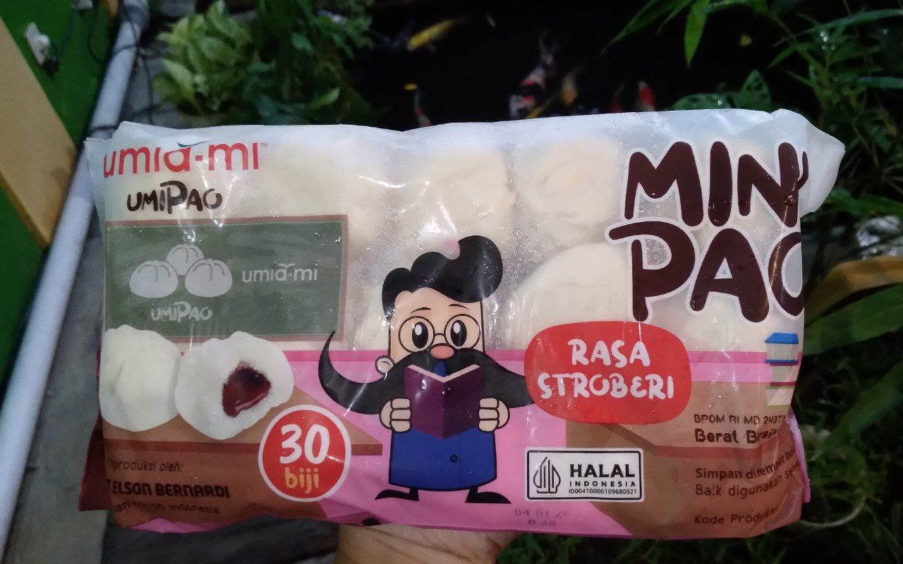 Mini pao Umia mi  strawberry 30pcs