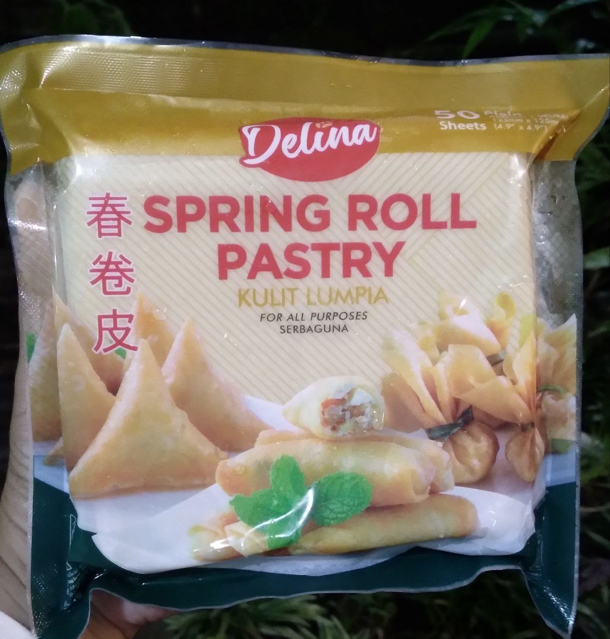 Kulit lumpia Delina 250