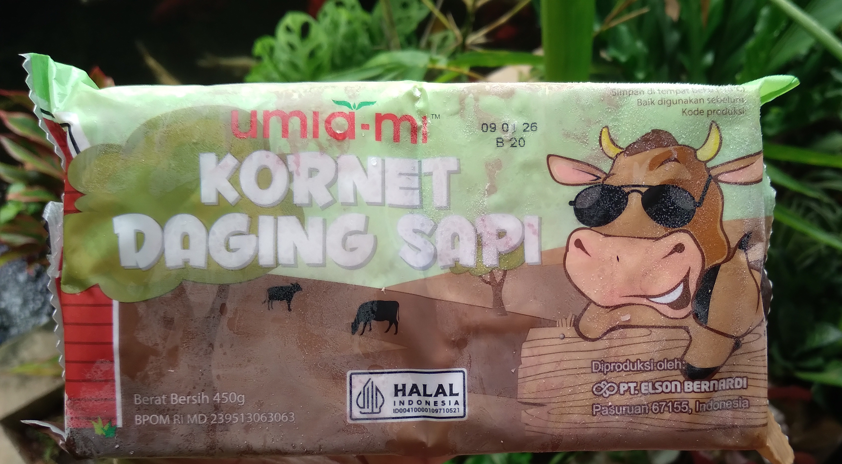 Kornet sapi 450gr