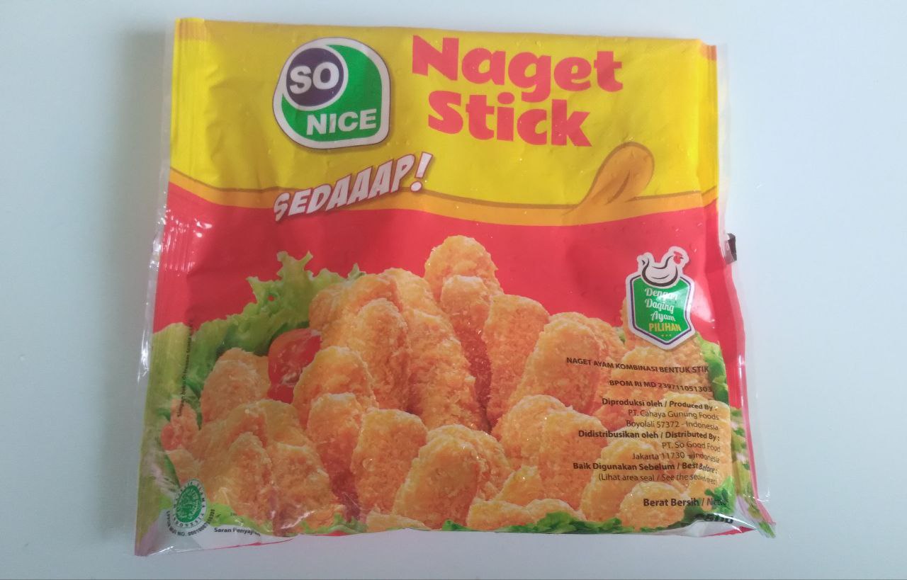Nugget So nice stik 250gr