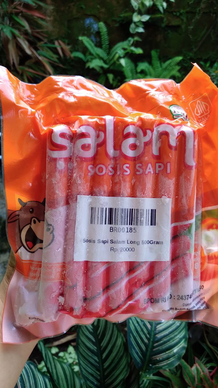Sosis Sapi Salam Long 500Gram