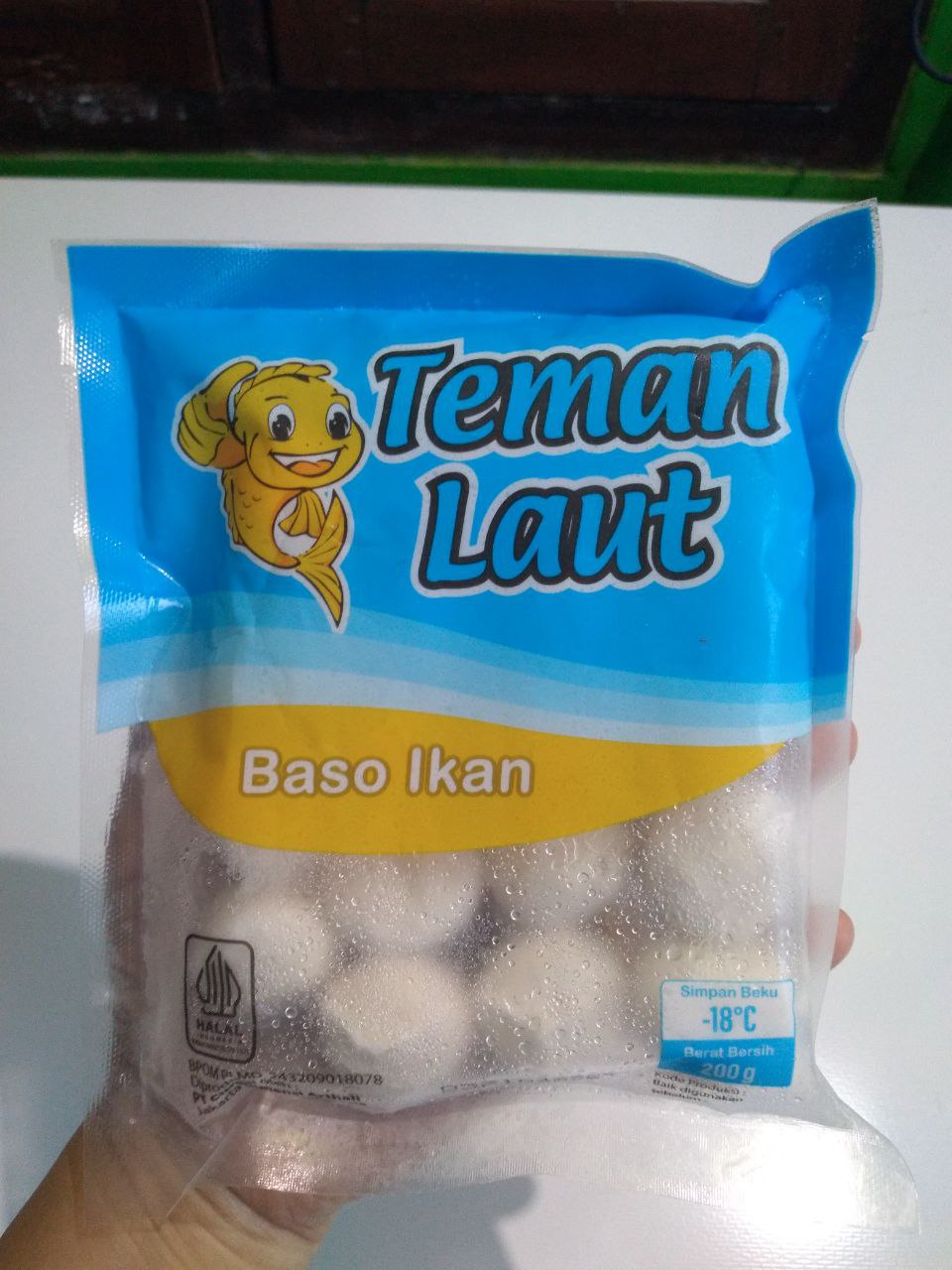 Bakso Ikan Teman Laut 200gr