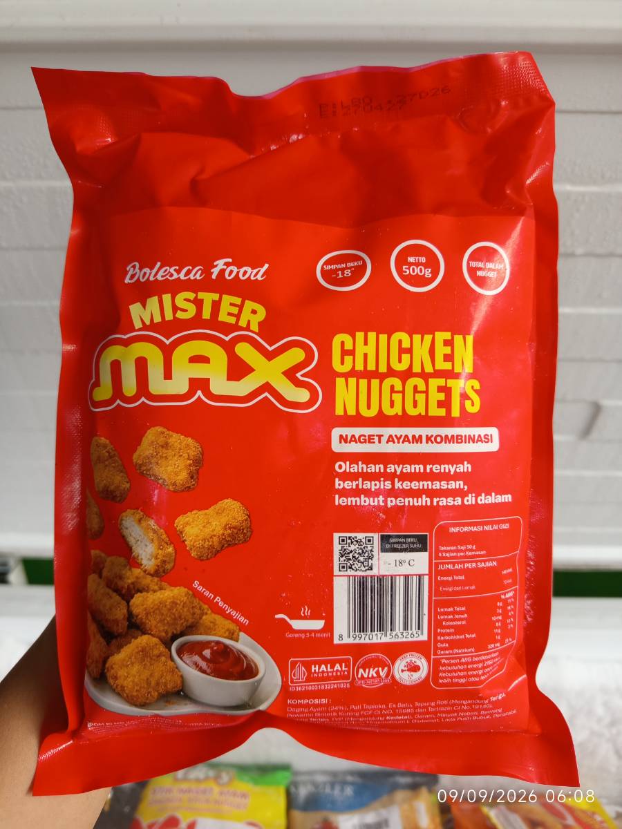 Nugget Mister Max 500gr