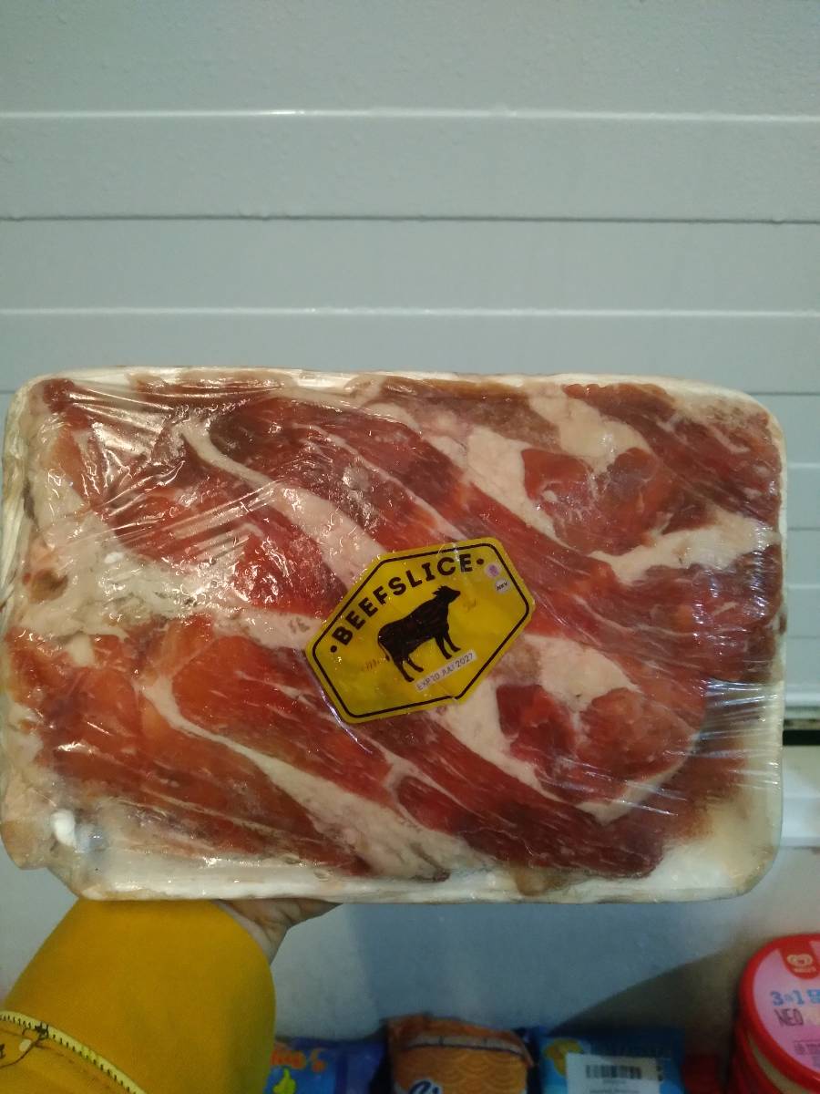 Beef Slice Mix Fat 500gr