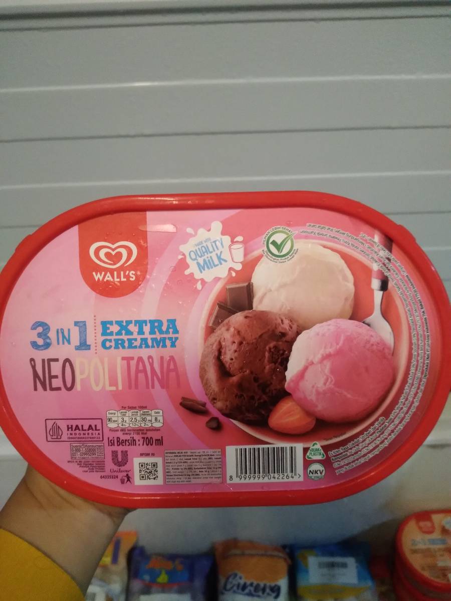 WALLS 3in1 NEOPOLITANA 700ML