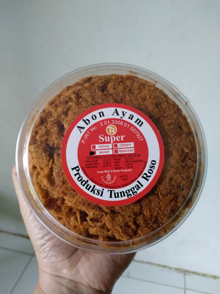 Abon Ayam Tunggal Roso 100gr